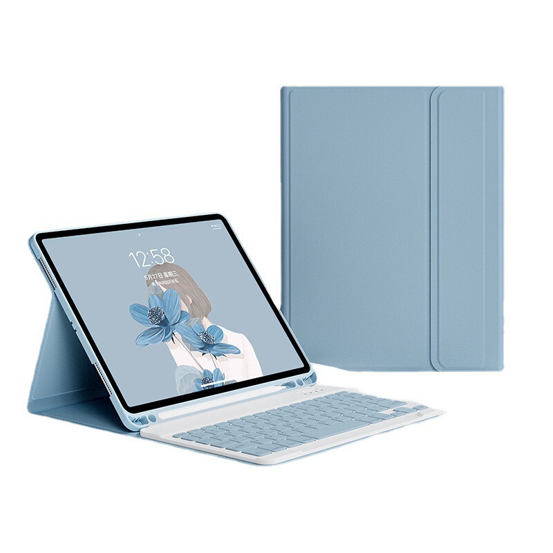 Suitable for iPad Pro11 Tablet Bluetooth Keyboard with Pen Slot Protective Cover 10.2 Mouse Keyboard Set Mini6