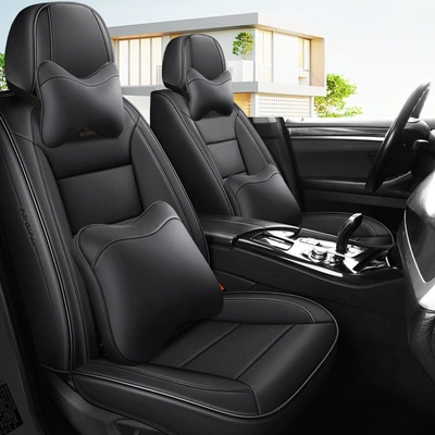 Leather Seat Cushions Five-Seater Car – Four Seasons Pad