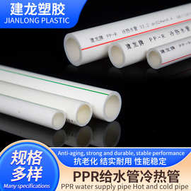 PPR冷热水管 家用4分自来水管排水管加厚家装工程PPR给水管
