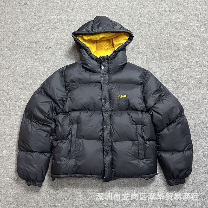 跨境 Cort 恶魔岛男女加厚潮牌连帽宽松情侣保暖棉服棉衣外套冬季|undefined