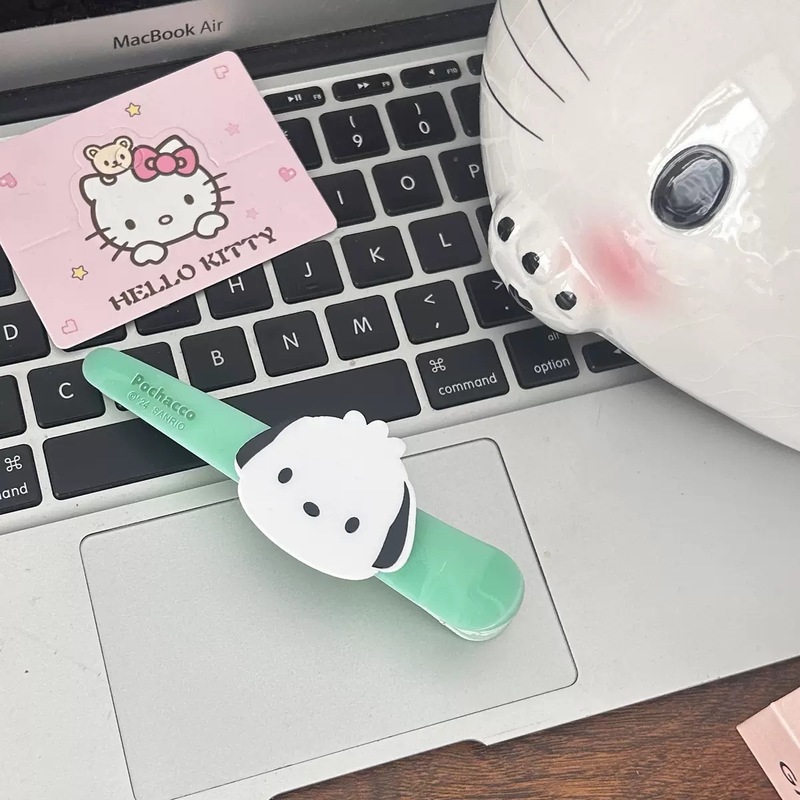 摆摊刘海夹格子甜美可爱三丽鸥鸭嘴夹卡通简约少女心ins百搭发饰|undefined