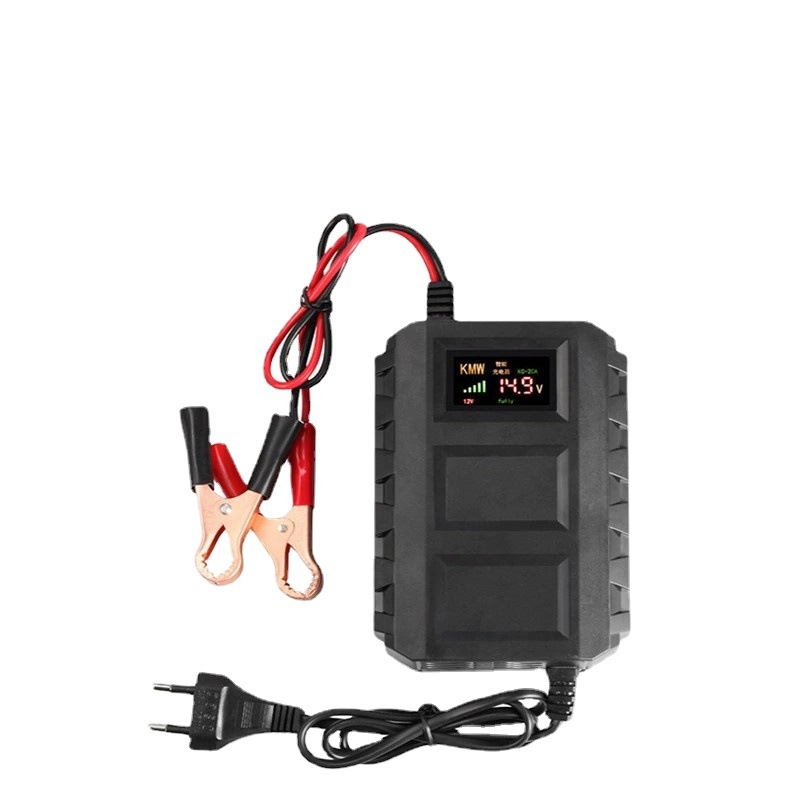 电瓶充电器铅酸蓄电池全自动电瓶修复器智能12v充电器踏板摩托车