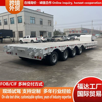 semi-trailer for transporting large – Ağır yük qoşquları