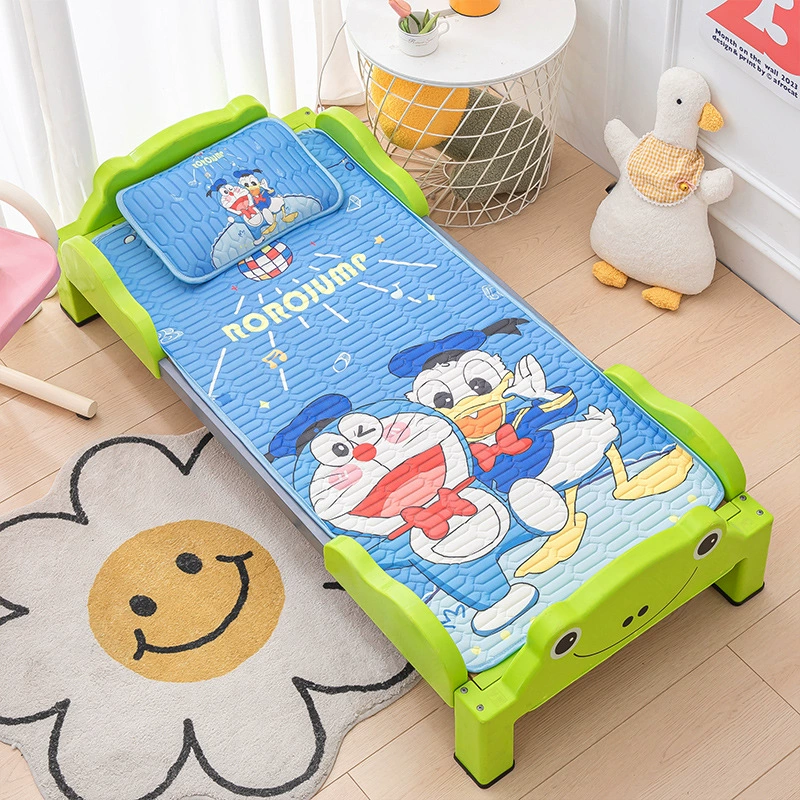 Детские детские детские латексные противоскользящие коврики с подушкой матрас мультфильм прохладный мягкий коврик для детей