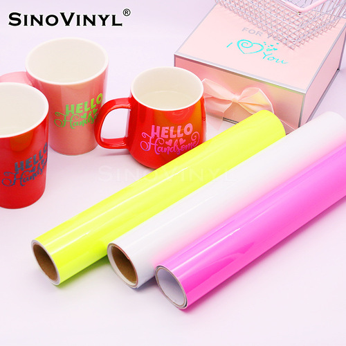 Xinlang Cold Color Change Advertising Engraving Film Cups Temperature Variable Car Decal Instant Sticker Gradient Color Change Advertising Material