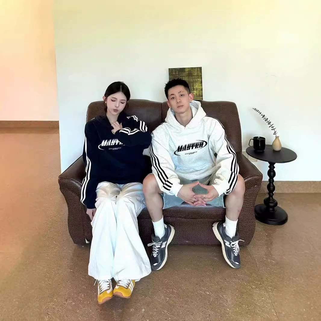 [Тяжелый хлопок имитирует хлопок/тонкий плюс бархат] Разные пары одеваются осенью