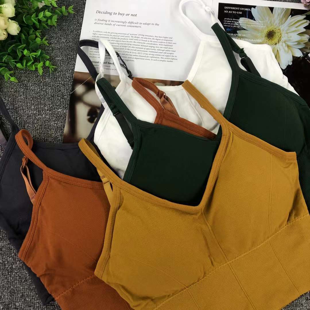 Nuevo sujetador inalámbrico moda de encaje jacquard transpirable cómodo clásico belleza volver ropa interior para las mujeres al por mayor