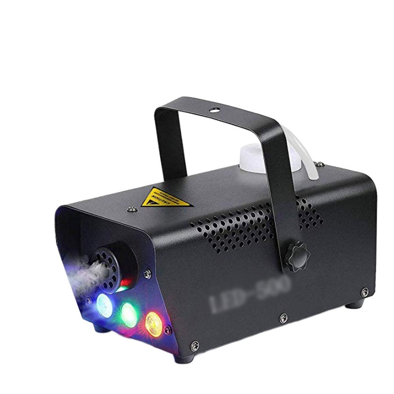 LED400W/500W control remoto máquina de humo de control de alambre rojo verde azul colorido largo brillante EFECTO DE ETAPA generador de humo
