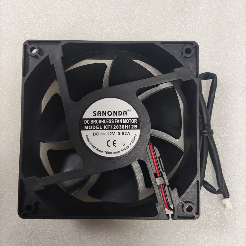 12038 12V 0.52A直流散热风扇 焊机电源排风制冷