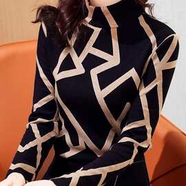 半高领蕾丝打底衫女内搭春季年新款高端洋气小衫长袖恤上衣