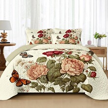 A 44520 Bed Cover Fabric Pattern ���� �羳����ѷ����ͨŷ����