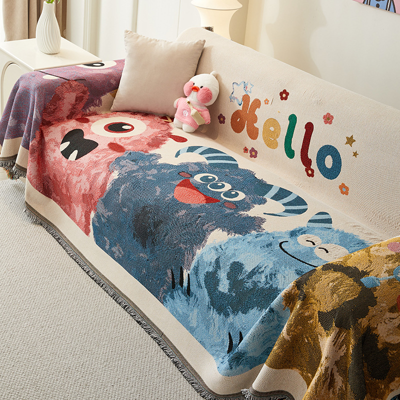 2024 nueva cubierta de sofá en toallas de sofá cubierta de sofá cubierta de sofá universal cojín de sofá cubierta de polvo recta