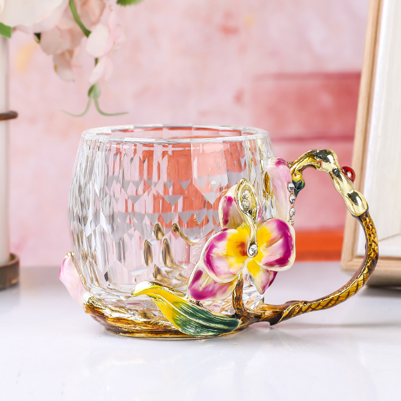 나비꽃 작은 찻잔 80ml