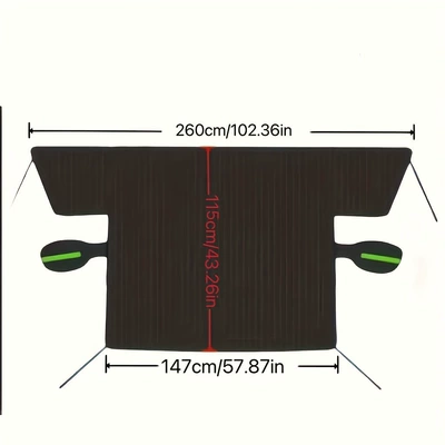 Car snow shield – Moisture-Proof Oxford Cloth Snowproof