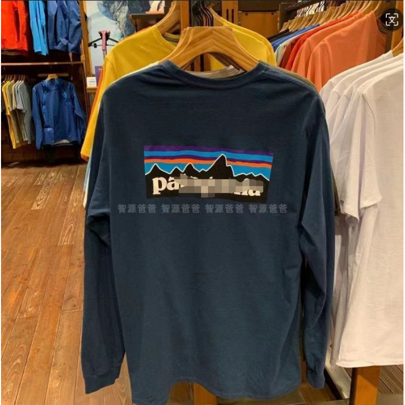Trendy brand foreign trade classic outdoor mountain series long-sleeve T-shirt with logo, unisex style Trendy brand foreign trade classic outdoor mountain series long-sleeve T-shirt with logo, unisex style