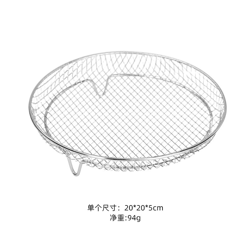 エアフライヤー電子レンジグリル 304 ステンレス鋼オイルフィルターメッシュキッチン高温耐性エアフライヤーバーベキューグリル|undefined