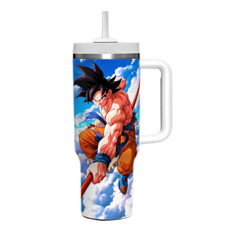 クロスボーダー Amazon 40oz ドラゴンボール ドラゴンパール カーカップ ステンレス製 アイスバーカップ タンブラー|undefined