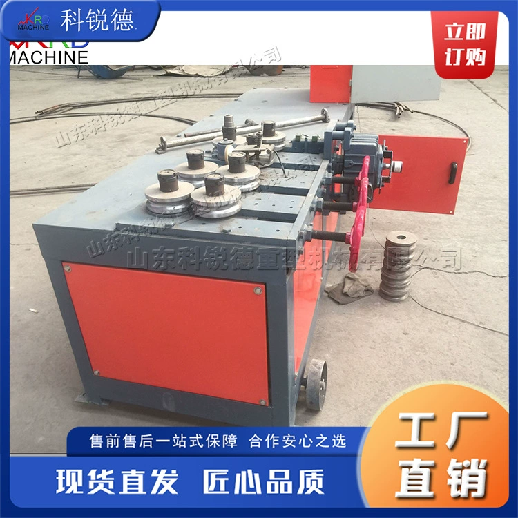 Многофункциональный девятиколесный трубогибочный станок для строительной и декоративной промышленности, изготавливающий стальные трубы для теплиц с ЧПУ