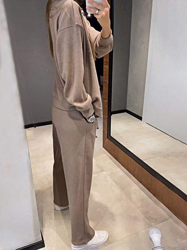 ActiveGo 2024 Autumn Winter New European American Cross-border Independent Station Hot Sale Casual Sports Suit Cardigan_desvips.com