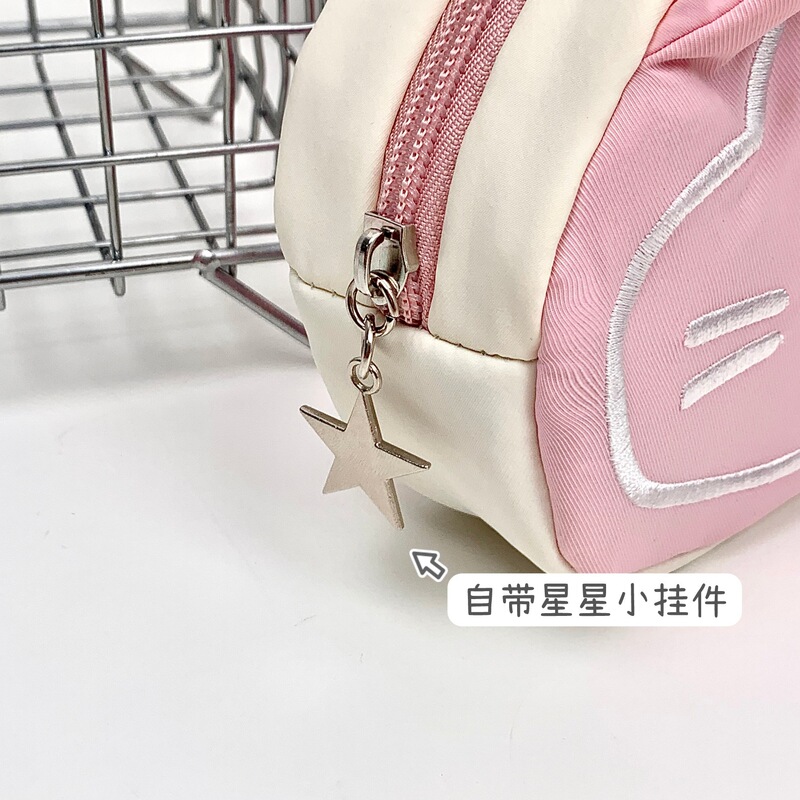 新品猫ペンケース学生大容量insペンケース高颜値文房具収纳袋罗猫かわいい化粧ポーチ|undefined