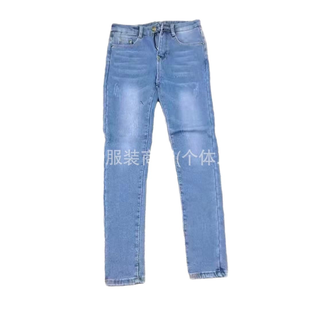 Comercio exterior ropa de mujer Shein jeans pie pequeño variedad de moda Shein jeans de tendencia venta directa image 6