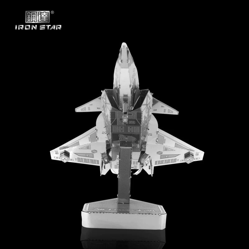 Nanyuan Steel Iron Star 3D сборная модель металл DIY пазл D21127 ВВС J-20