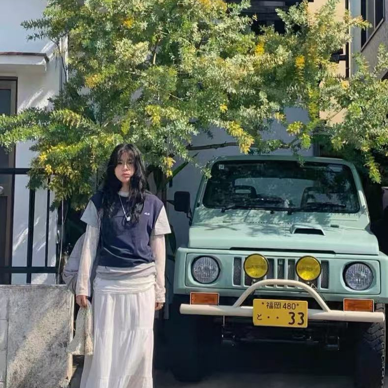 Base Layer Set: Ng Korean Dongdaemun Designer Mod*S* M**D Three-Piece Layered Floral T-Shirt Set