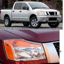 适用于日产titan大灯罩 07-13款日产泰坦前大灯罩 大灯面壳 灯壳