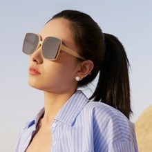 墨镜女夏防晒防紫外线2024新款潮大脸显瘦太阳眼镜高级感偏光镜