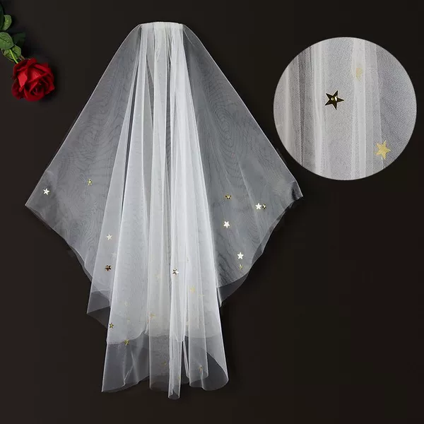 [✦✦✦✦] Style seventeen double-layered golden stars [✦✦✦✦]