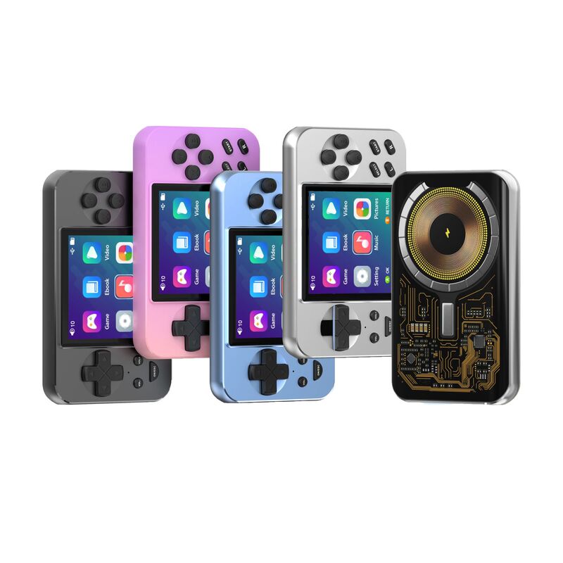 2025 新しいクロスボーダーハンドヘルドゲームコンソール磁気ワイヤレス充電モバイル電源コンパクトポータブルゲームコンソール電源銀行|undefined