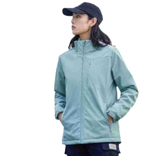 Chaqueta de overoles forrada de lana caliente personalizada equipo de empresa grupo de construcción de ropa al aire libre chaqueta engrosada logotipo personalizado