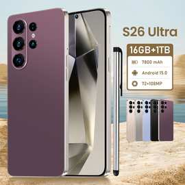 S26 Ultra跨境智能手机16+1T安卓7.3英寸大屏智能手机源头厂家