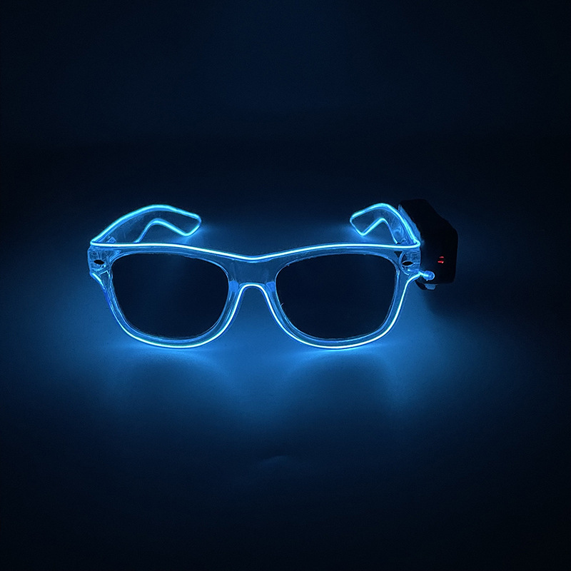 Amazon LED luminoso gafas bola personalizada el flash decoración bar disco partido regalo props fabricante
