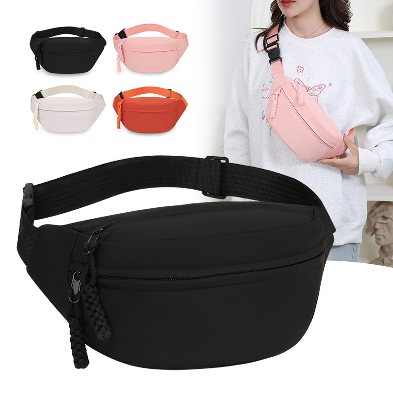 Nuevo bolso de pecho de mujer transfronterizo, gran capacidad, transporte ligero, bolso de hombro, bolso de cintura deportivo casual de moda