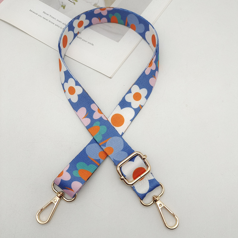 Correa Bordada para Bolso de Poliéster, Ajustable y Ultraligera, Estilo Retro