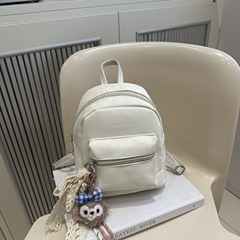 2025春夏上新学生上课书包精致唯美休闲双肩包通勤百搭背包女士包