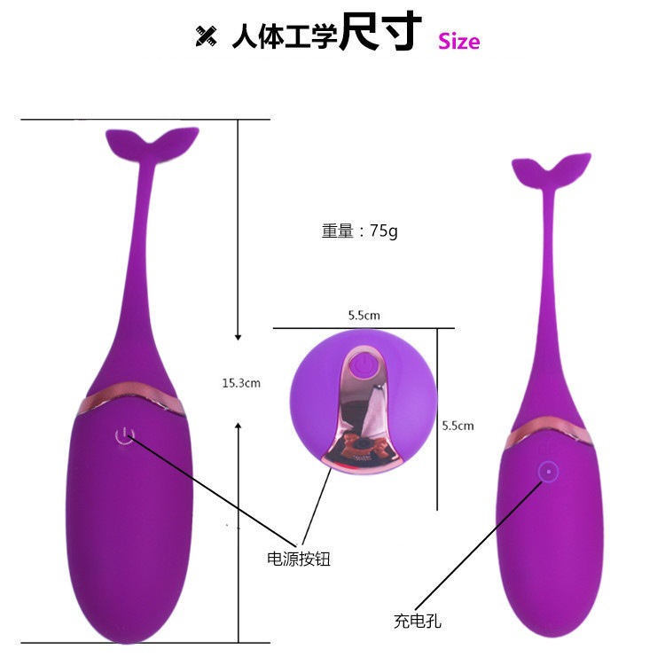 Trứng Rung Cá Heo Có Remote