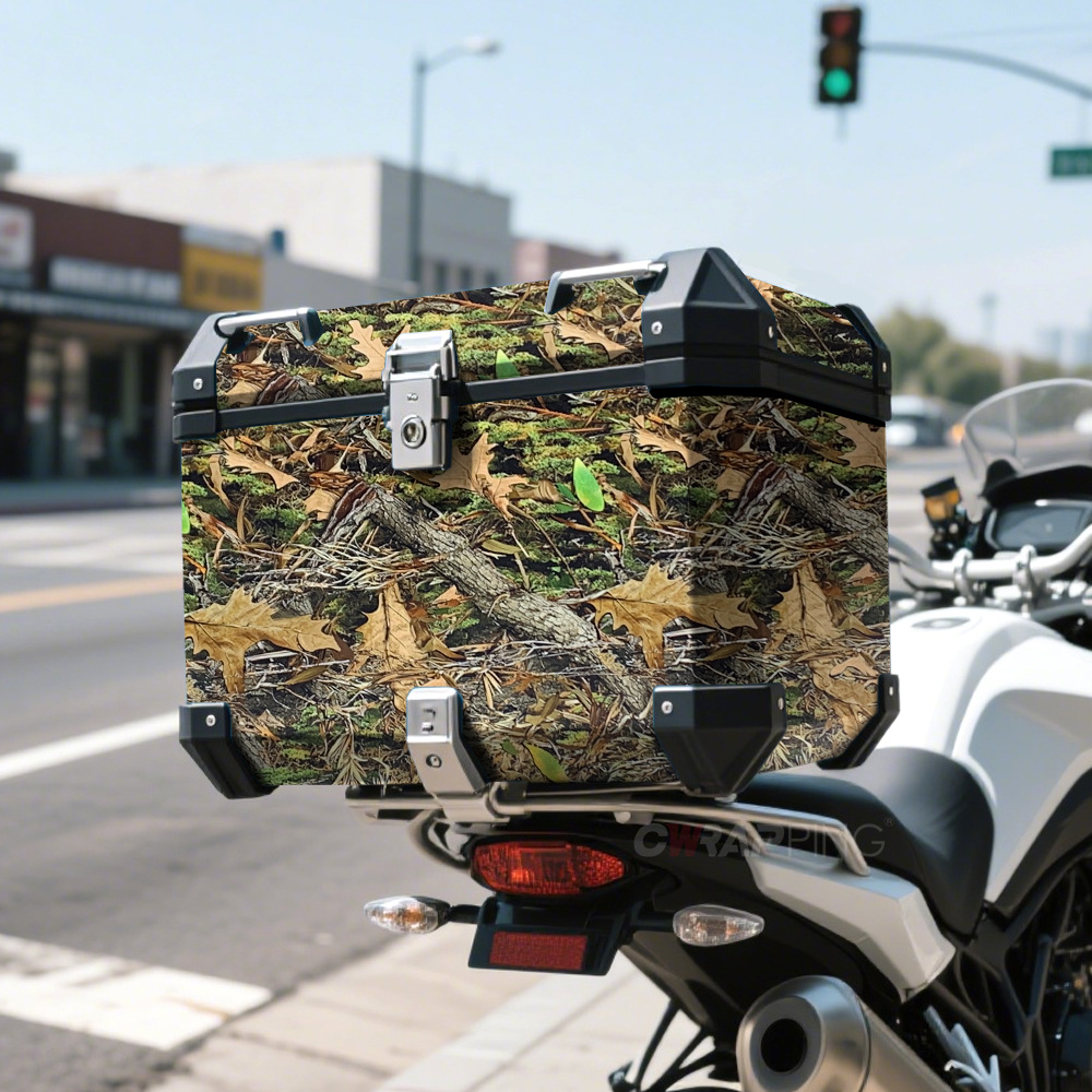 2026 New Model Leafy Thatch Jungle Bionic Camouflage Outdoor Camping Waterproof Decorative Camouflage Self-Adhesive Easy to Apply