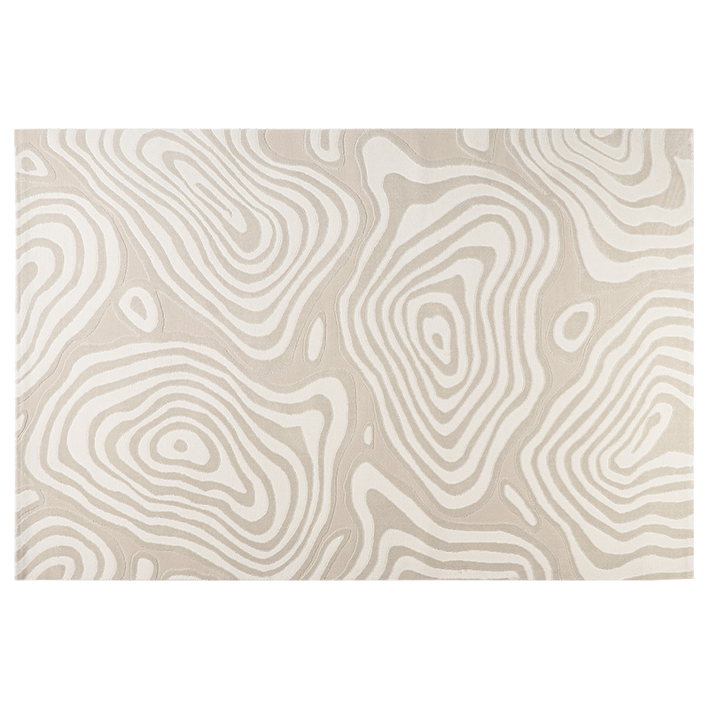 Fábrica de fuente moderna alfombra de sala de estar gruesa alfombra de mesa de té impermeable doméstica alfombra de piso antideslizante para dormitorios