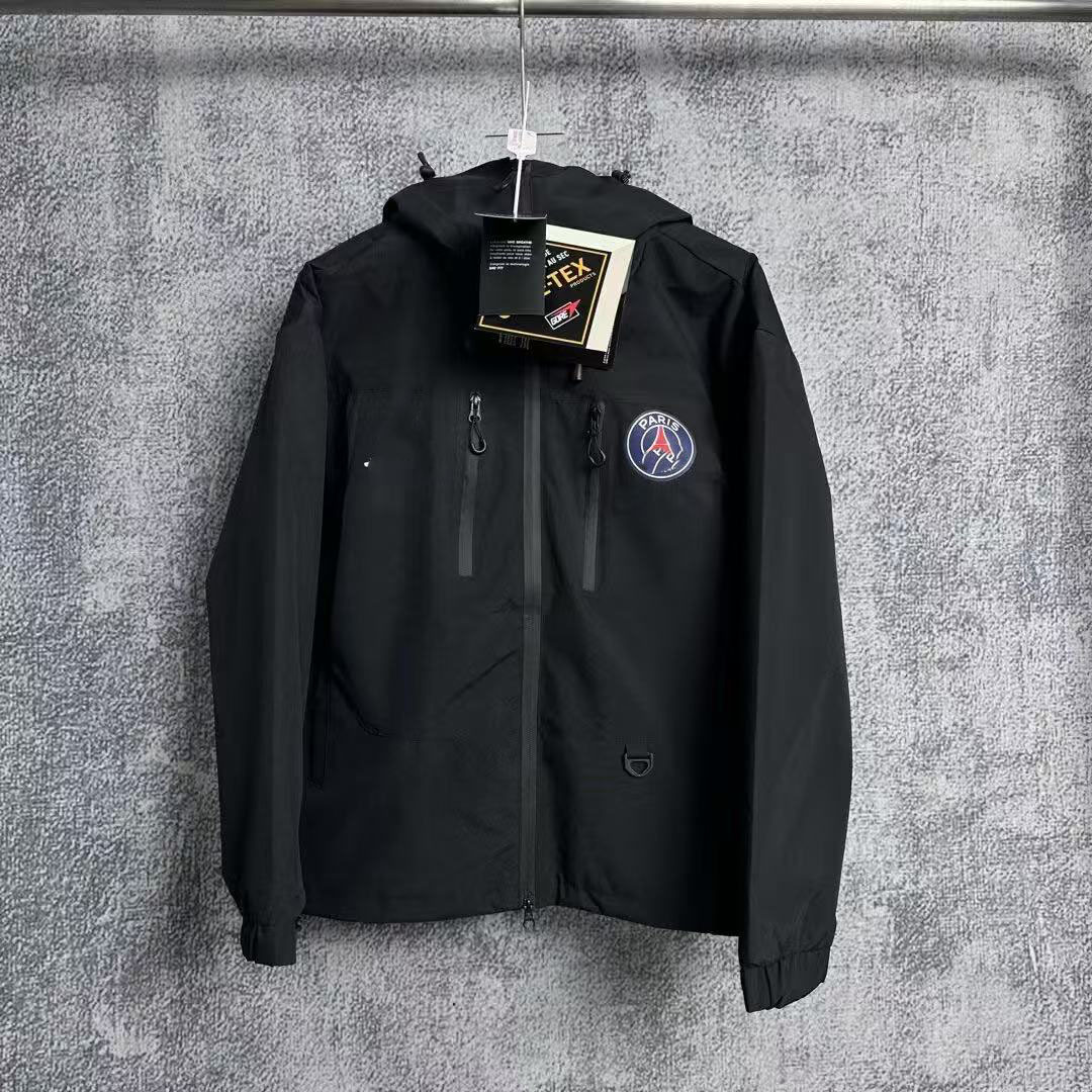 Nuevo fútbol de doble cara chaqueta de algodón Brasil París México Arsenal Alemania BairbaL impermeable