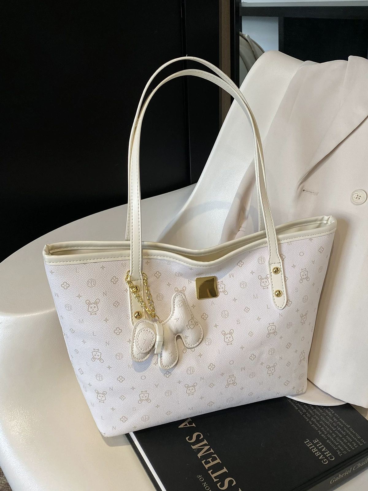 Капacious small design summer shoulder bag, Korean style