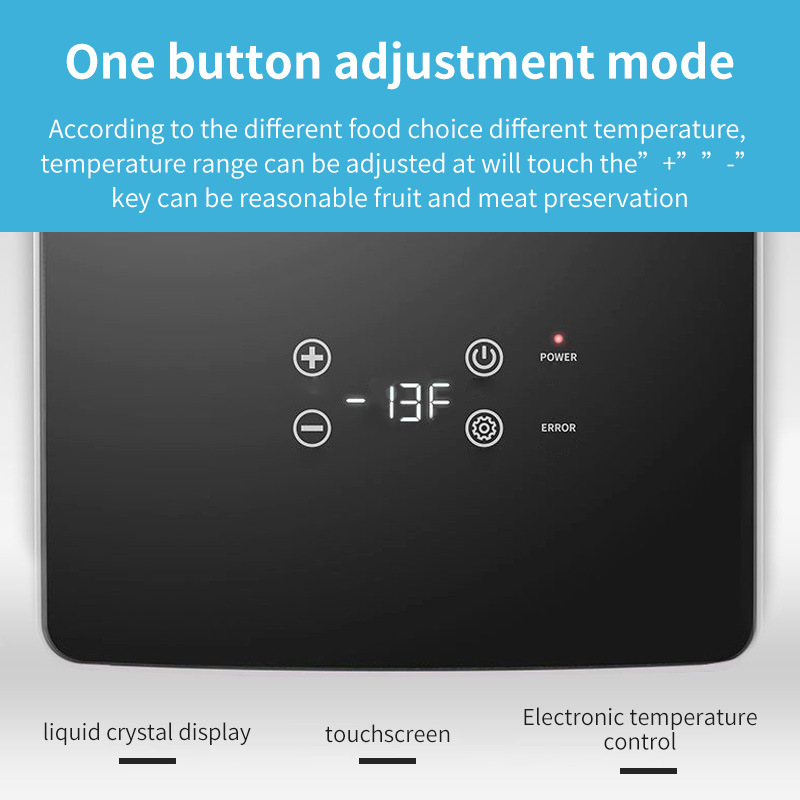 Refrigerator 28L Car Refrigerator Household Small Cooling and Heating Box Dual-Use for Car and Home Student Dormitory Mini Refrigerator