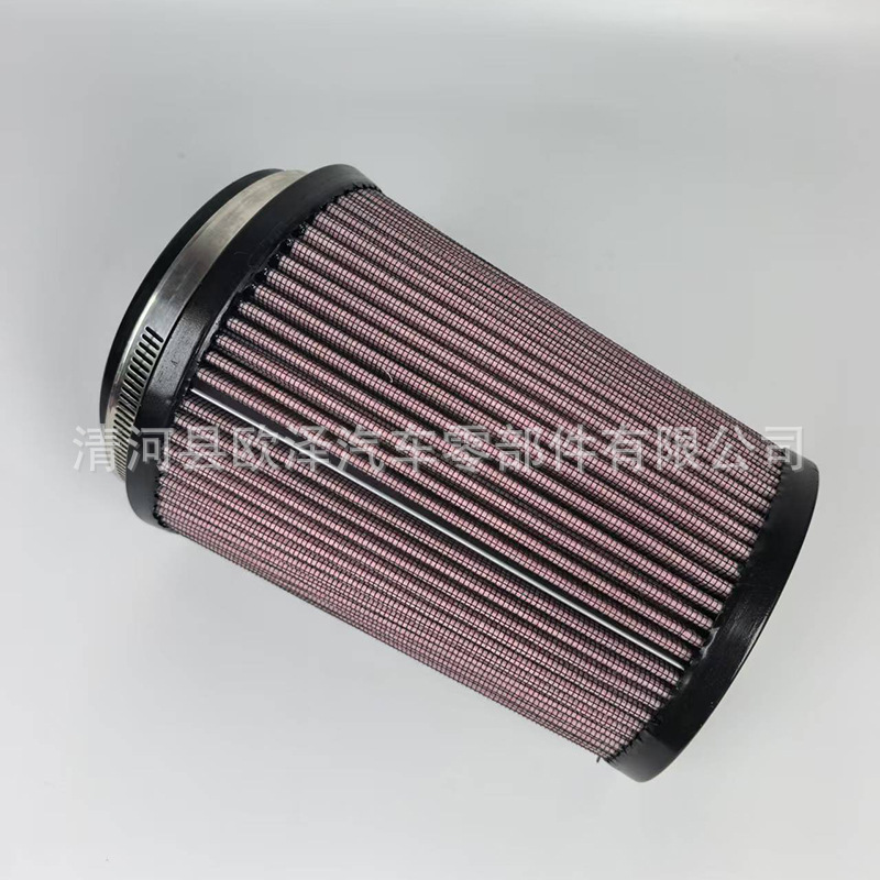 Ru-2590 Car Large-Diameter High-Flow Air Intake Filter Modified Air Filter Element Mushroom Head