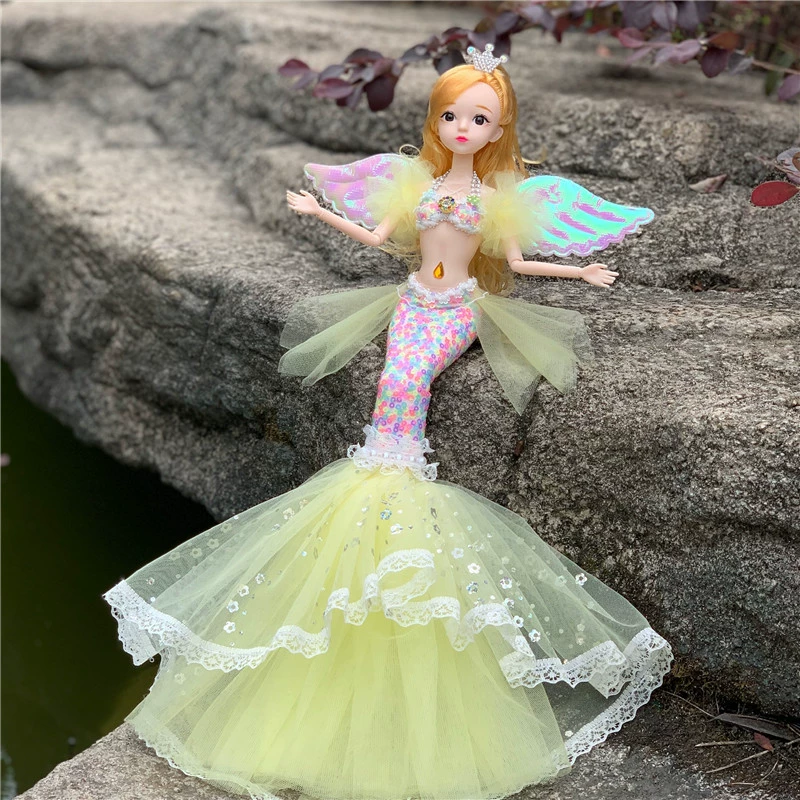 Doll, children's toy, 12 inch, mermaid, Birthday gift