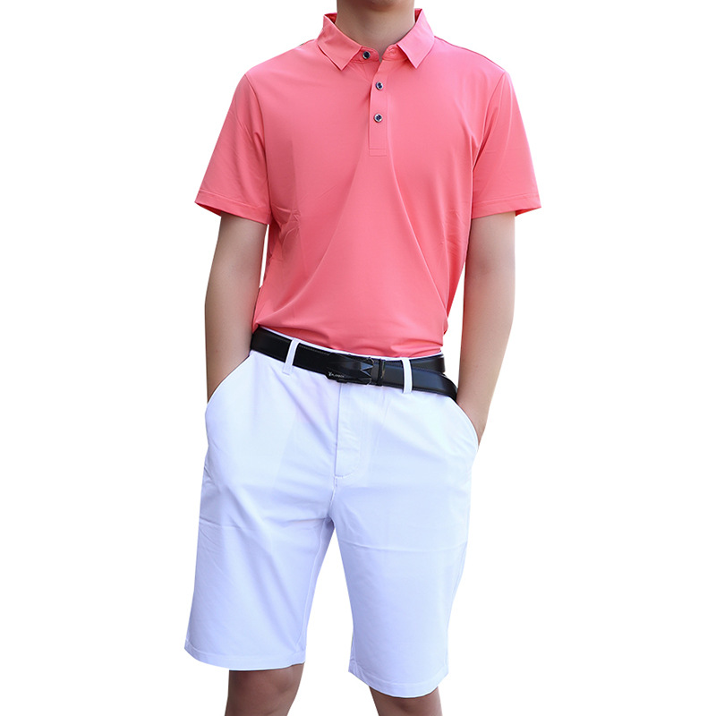 Ropa de golf pantalones cortos de secado rápido para hombres y mujeres Pantalones deportivos delgados 2024 Verano nueva entrega de una sola pieza