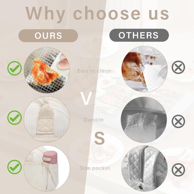 Bolsa de almacenamiento de almuerzo portátil de meandruca de venta en caliente transfronteriza bolsa de almuerzo de oficina bolsa de almuerzo de estudiantes con bolsa de almuerzo