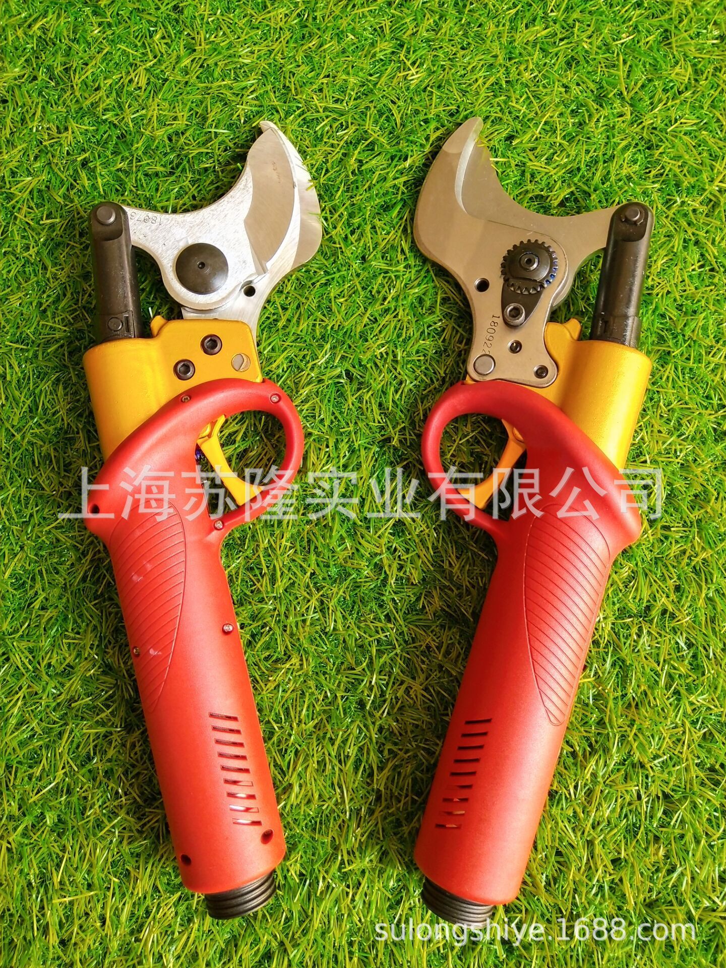 兴立828电动剪刀 4公分大口径果树修枝剪 园艺剪枝剪 园林工具