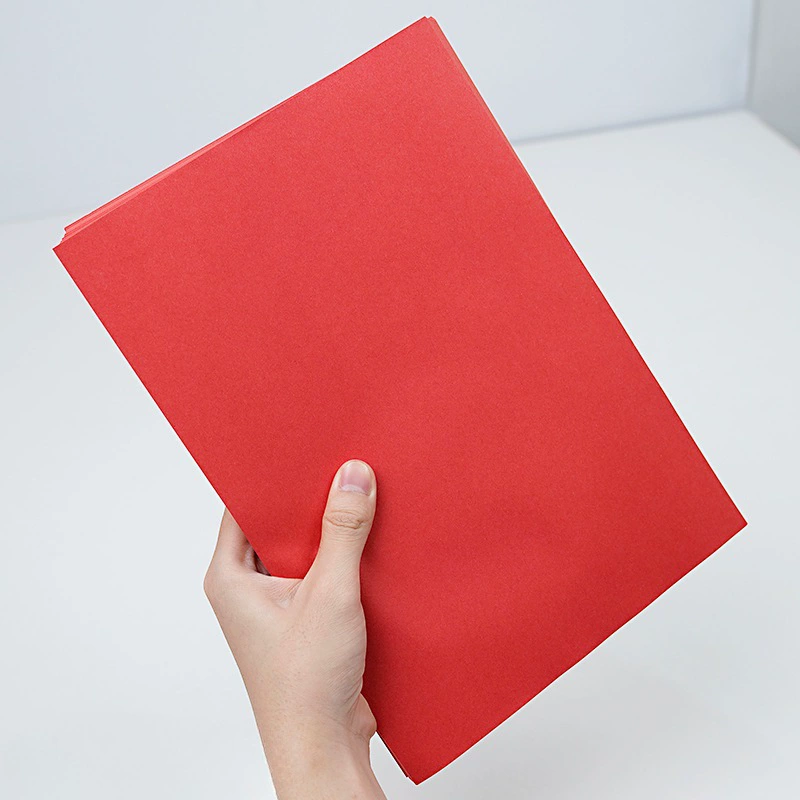 Красная бумага a4 большой красный a4 бумага 80g цветная бумага для копирования A5 красная бумага 70g завод офис прямых продаж