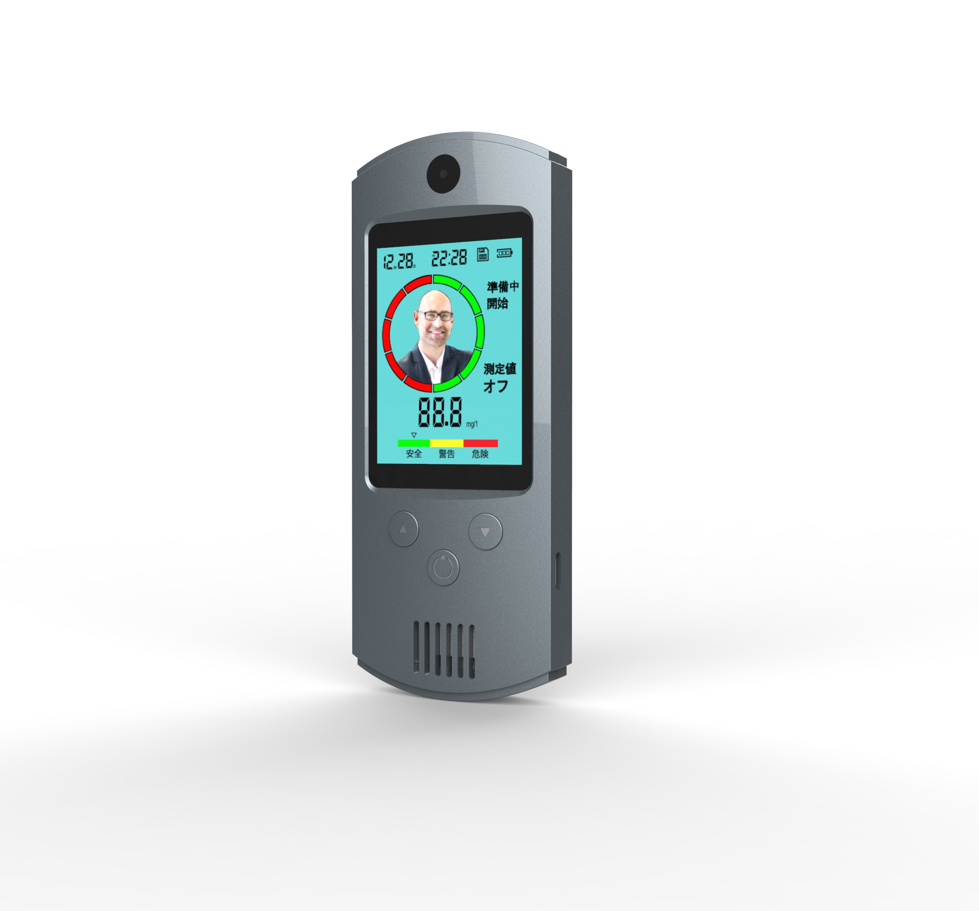 出口日本酒精检测仪酒精测试仪日本专用 酒精测量仪 人脸储存功能